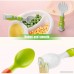 Toddler Utensils Caszel Childrens Fork and Spoon Sets with Carrying Case/ Food-Grade PP Childrens Cutlery Ergonomic Anti-Hot Skidproof Wear-resistant - B07BP27DSH